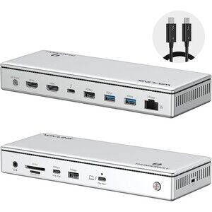 WAVLINK Thunderbolt 4 Dock with 4K HDMI Dual Monitor for Mac or Windows | 100W P